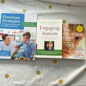 Parenting books for children with autism EUC set of 3 books
